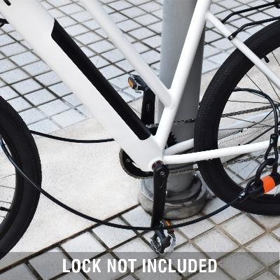 Marque Bike Lock with Key – 3/8” (4ft, 7ft, 15ft, 25ft) Straight Cable Locks with Keys, Anti-Theft Security Cable for Bicycles, Scooters, Kayaks