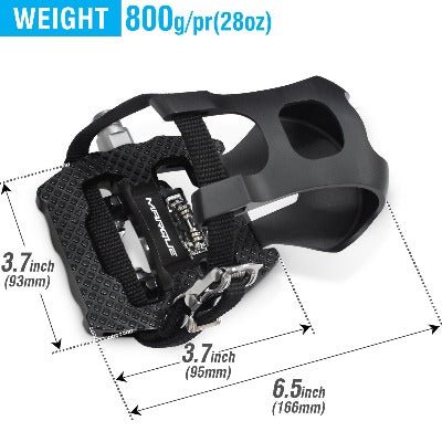 Spin Bike Delta Toe Clips Venzo Bike Bicycle Toe Clips Cage Indoor